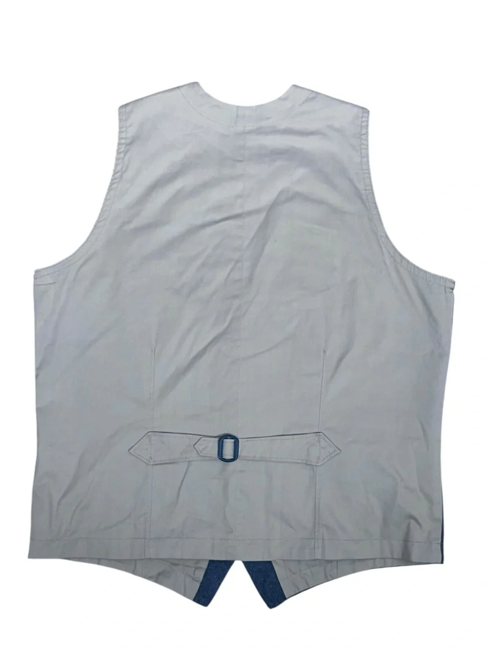 Woolrich Ruxton Herringbone Wool Vest Mens Large Grey Button Front Gentleman - Picture 3 of 7